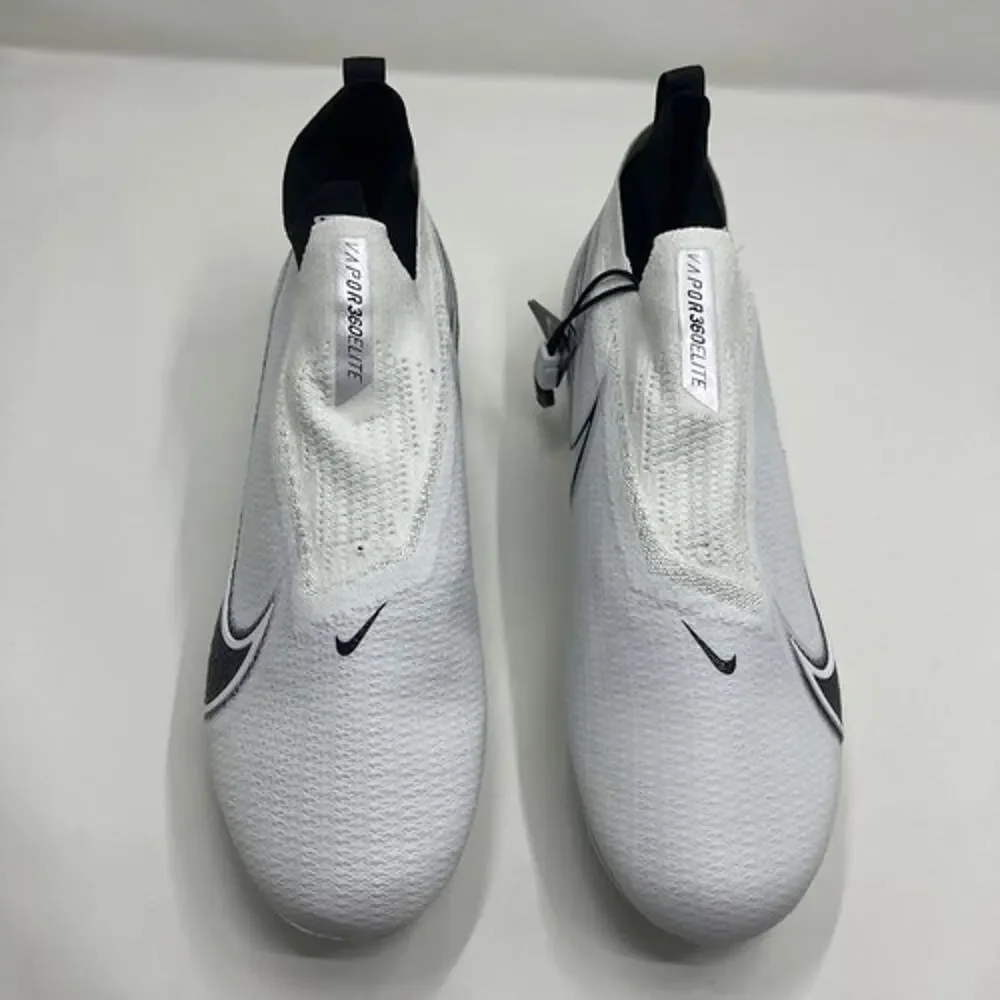 Nike Vapor Edge 360 Elite Detachable Football Cleats White CZ7837-100 Size 15